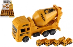 auto da costruzione in plastica 12 cm a retrocarica