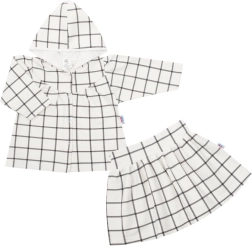 Completo da bambina 2 pezzi New Baby Cool Girls bianco
