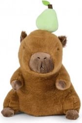 Capibara di peluche con pera 25 cm Daffi