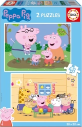 Puzzle EDUCA Peppa Pig 2×48 pezzi