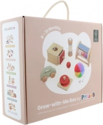 Set di giocattoli Montessori POLARB per neonati 6–12 mesi