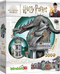 Puzzle 3D WREBBIT Harry Potter: Banca dei Gringott 300 pezzi