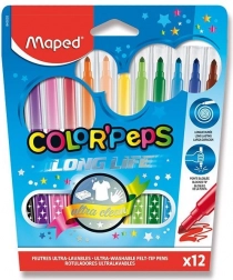 Pennarelli Maped Color'Peps Long Life, 12 pezzi