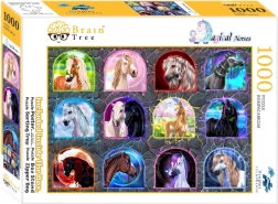 Puzzle Cavalli Magici 1000 Pezzi