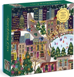 Puzzle metallico Sparkling City 1000 pezzi