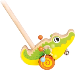 Bino Camminatore Coccodrillo con bastone