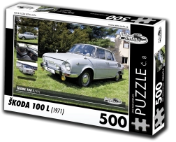 Puzzle RETRO-AUTO Škoda 100 L 500 pezzi