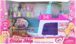 Barca per bambole con accessori