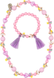 Souza! set collana e bracciale unicorn per bambini