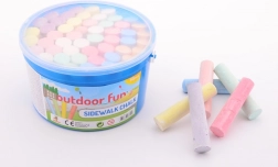 Gessetti da marciapiede in secchiello 50 pz