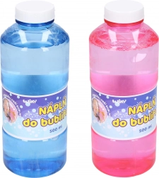 ricarica per bolle di sapone 0,5 l con confezione in ceco