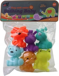 Set di animaletti spruzzatori per vasca da bagno per bambini