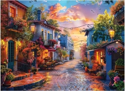 Puzzle Strada Tranquilla 1000 pezzi ANATOLIAN