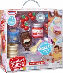 Set gelato LITTLE TIKES Creative Chefs con 17 accessori