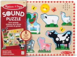 Melissa & Doug puzzle sonori in legno