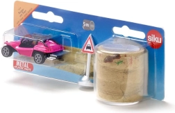Siku buggy con nastro – modello da spiaggia rosa per il gioco creativo