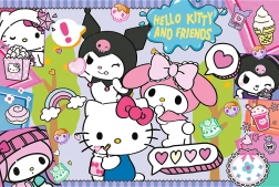 Puzzle Hello Kitty Trio Pazzerello 300 pezzi