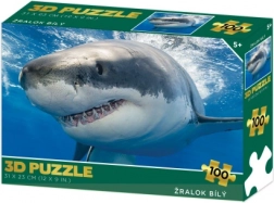 Puzzle 3D squalo bianco