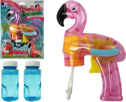 Pistola a bolle Flamingo rosa