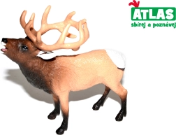 Statuina di cervo dipinta a mano 10 cm