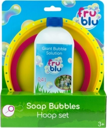 FRU BLU set con anello per bolle di sapone + soluzione 0,4 l