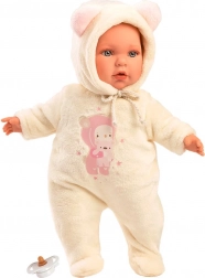 Bambola bebè Julia 42 cm con pancino morbido Llorens