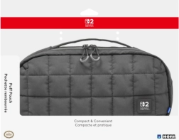 HORI Puff Pouch custodia nera per NINTENDO SWITCH 2