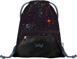 Baagl sacchetto con tasca Pixel Space