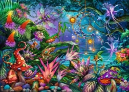 Puzzle Fantasia colorata 1000 pezzi Ravensburger