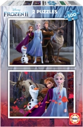 Educa Puzzle Frozen 2, 2x100 pezzi