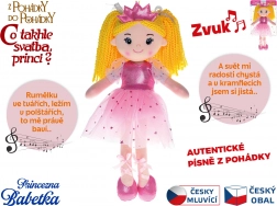 Bambola principessa Babetka 35 cm canta in ceco