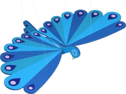 Pavone volante in legno VILAC – decorazione sospesa