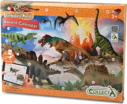 Calendario dell'Avvento con dinosauri di Collecta