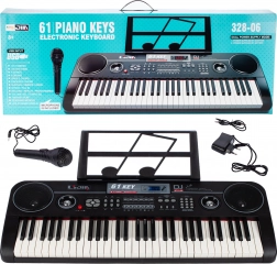 Organo elettronico 61 tasti + microfono
