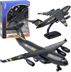 Aereo da trasporto militare con effetti