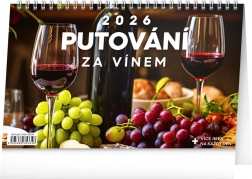 Calendario da tavolo Viaggio nel mondo del vino 2026