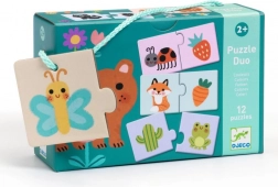 Djeco Eduludo puzzle duo – colori