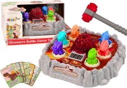 Gioco di Abilità Dinosauri con Vulcano Fumante, Luci e Suoni