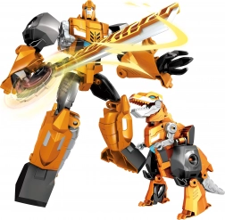 Dinorobot T‑Rex giallo 19 cm