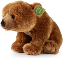 Rappa orso grizzly di peluche 30 cm eco-friendly