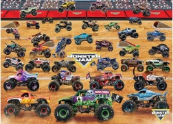 Puzzle EUROGRAPHICS Monster Jam – set di truck, 1000 pezzi