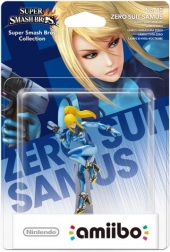 amiibo zero suit samus – statuetta per nintendo