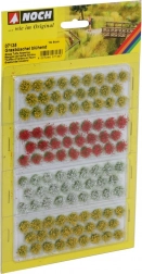 Set di 104 ciuffi d'erba fioriti