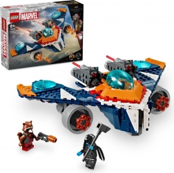 Lego Marvel Warbird di Rocket contro Ronan