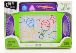 Grande lavagna da disegno colorata con penna