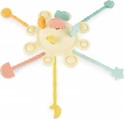 Giocattolo motorio in silicone con attività Banana