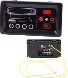 Pannello musicale per veicolo a batteria - 12V