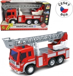 Autopompa dei vigili del fuoco con scala MaDe