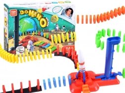 Domino cosmico con razzo - giocattolo educativo