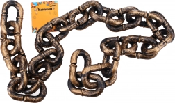 Catena dorata carnevalesca 1 m